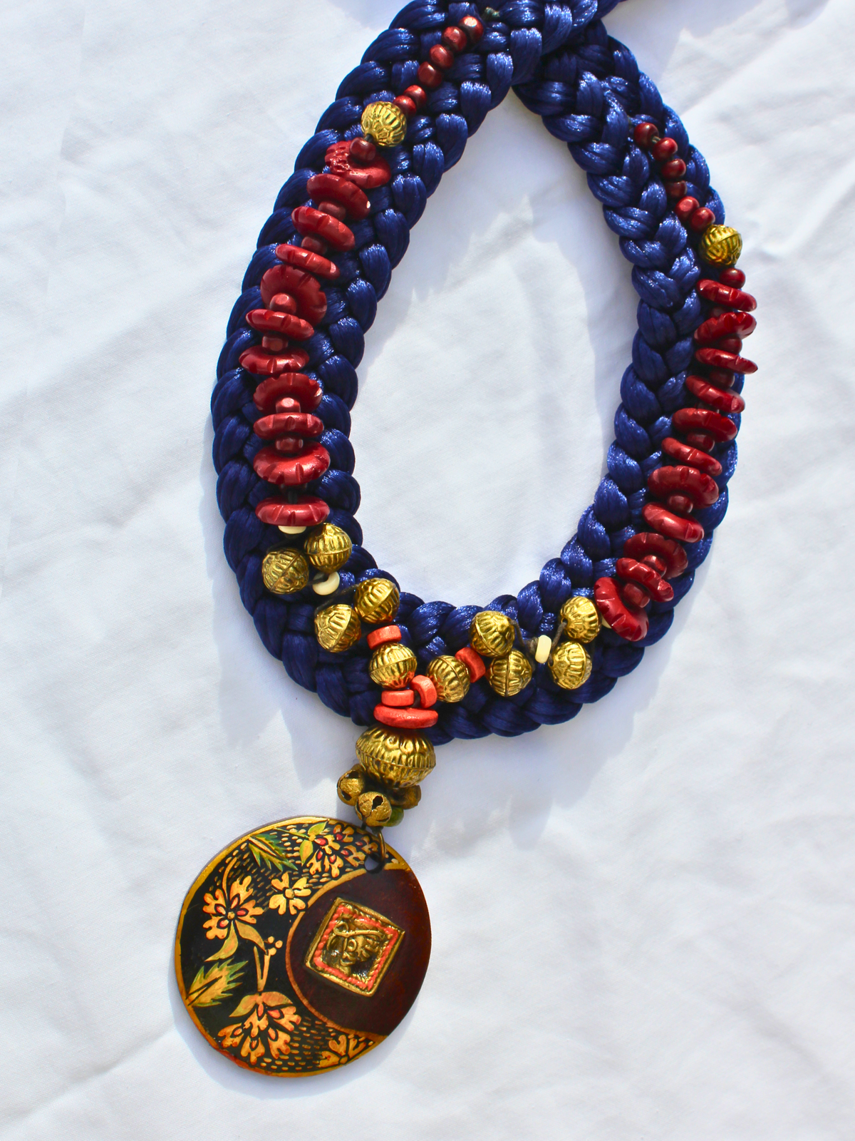 Krishna's Playfulness, Blue