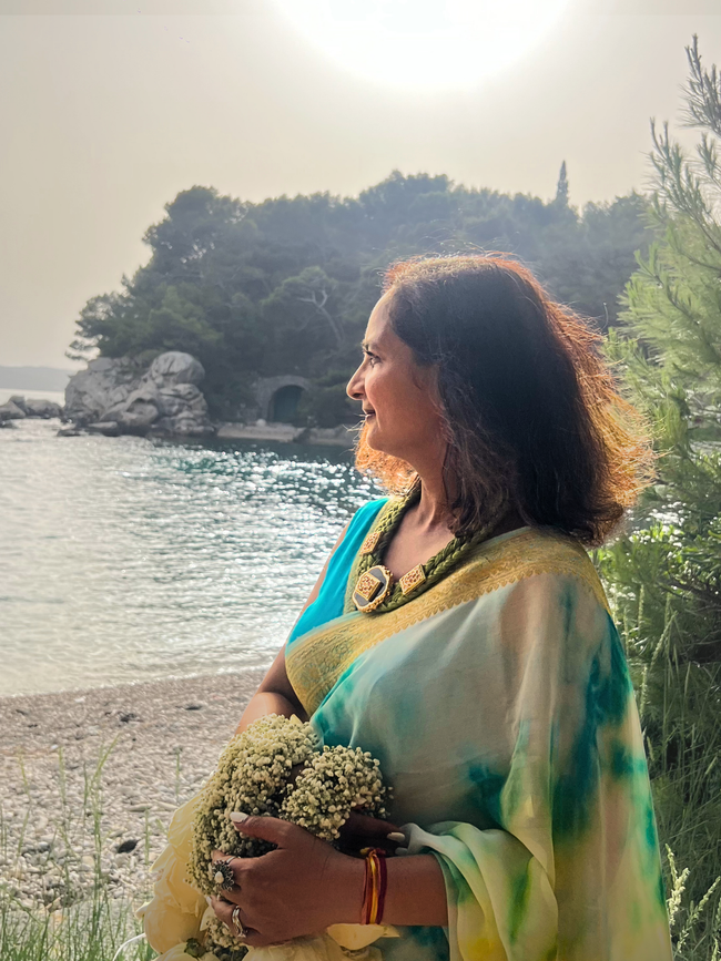 Ganga's Purity, Green Hover Image